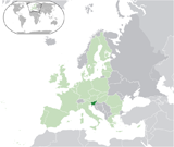Где находится страна Словения на мировой карте.