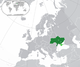 Где находится страна Украина на мировой карте.
