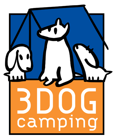 Логотип (эмблема, знак) автодомов марки 3DOG camping «3Дог кемпинг»