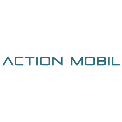 Логотип (эмблема, знак) автодомов марки Action Mobil «Экшен Мобил»