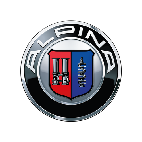 Логотип (эмблема, знак) тюнинга марки Alpina «Альпина»