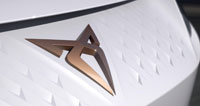 Фото логотипа (эмблемы, знака, фирменной надписи) легковых автомобилей марки Cupra «Купра»