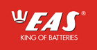 Логотип (эмблема, знак) аккумуляторов марки EAS «ЕАС»