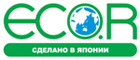 Логотип (эмблема, знак) аккумуляторов марки ECO.R «ЭКО.Р»