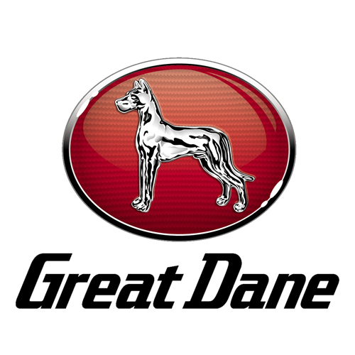 Логотип (эмблема, знак) прицепов марки Great Dane «Грейт Дейн»