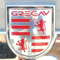 Фото логотипа (эмблемы, знака, фирменной надписи) легковых автомобилей марки Grecav «Грекав»