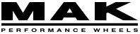 Логотип (эмблема, знак) колесных дисков марки Mak «Мак»