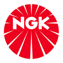 Логотип (эмблема, знак) свечей зажигания марки NGK «НЖК»
