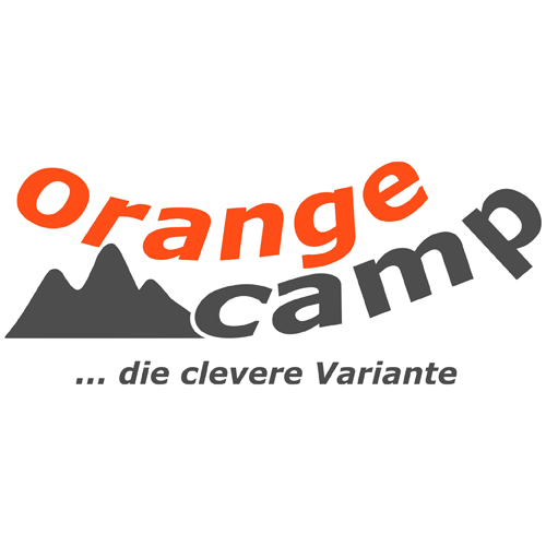 Логотип (эмблема, знак) автодомов марки OrangeCamp «ОранжКемп»