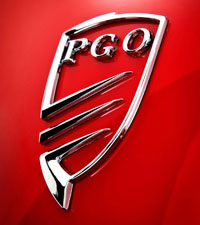 Фото логотипа (эмблемы, знака, фирменной надписи) легковых автомобилей марки PGO «ПГО»
