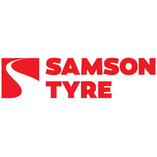 Логотип (эмблема, знак) шин марки Samson «Самсон»