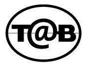 Логотип (эмблема, знак) автодомов марки T@B «Т@Б»