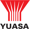 Логотип (эмблема, знак) аккумуляторов марки Yuasa «Юаса»